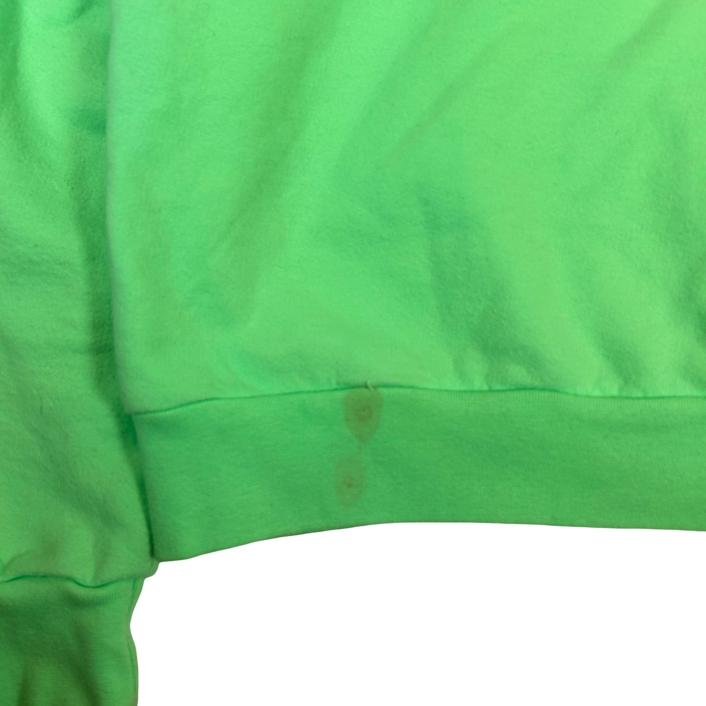 Chrome Hearts Vertical Logo Hooded Sweatshirt Neon Green [USED] - S (Used)