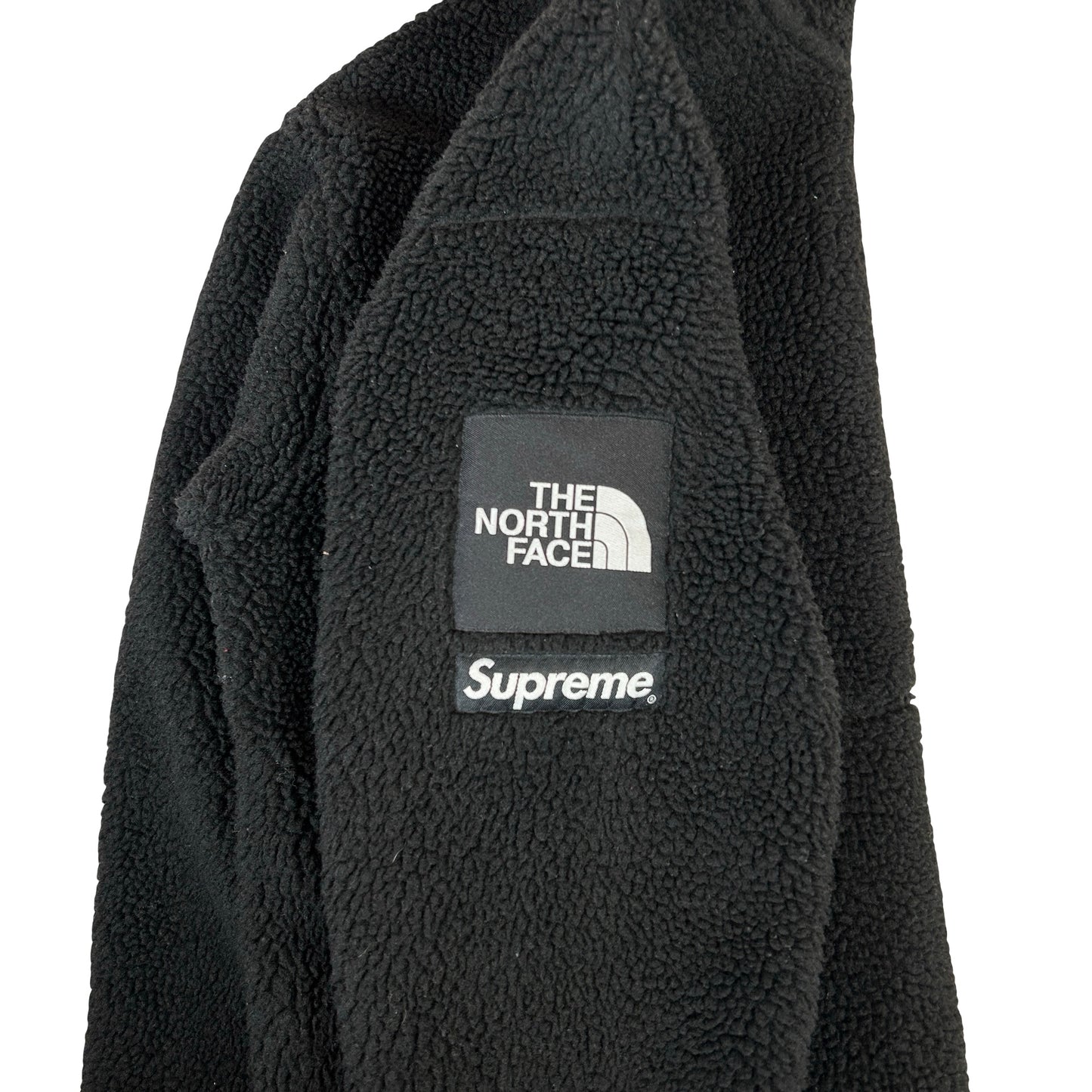 Supreme The North Face S Logo Fleece Jacket Black [USED] - S (Used)