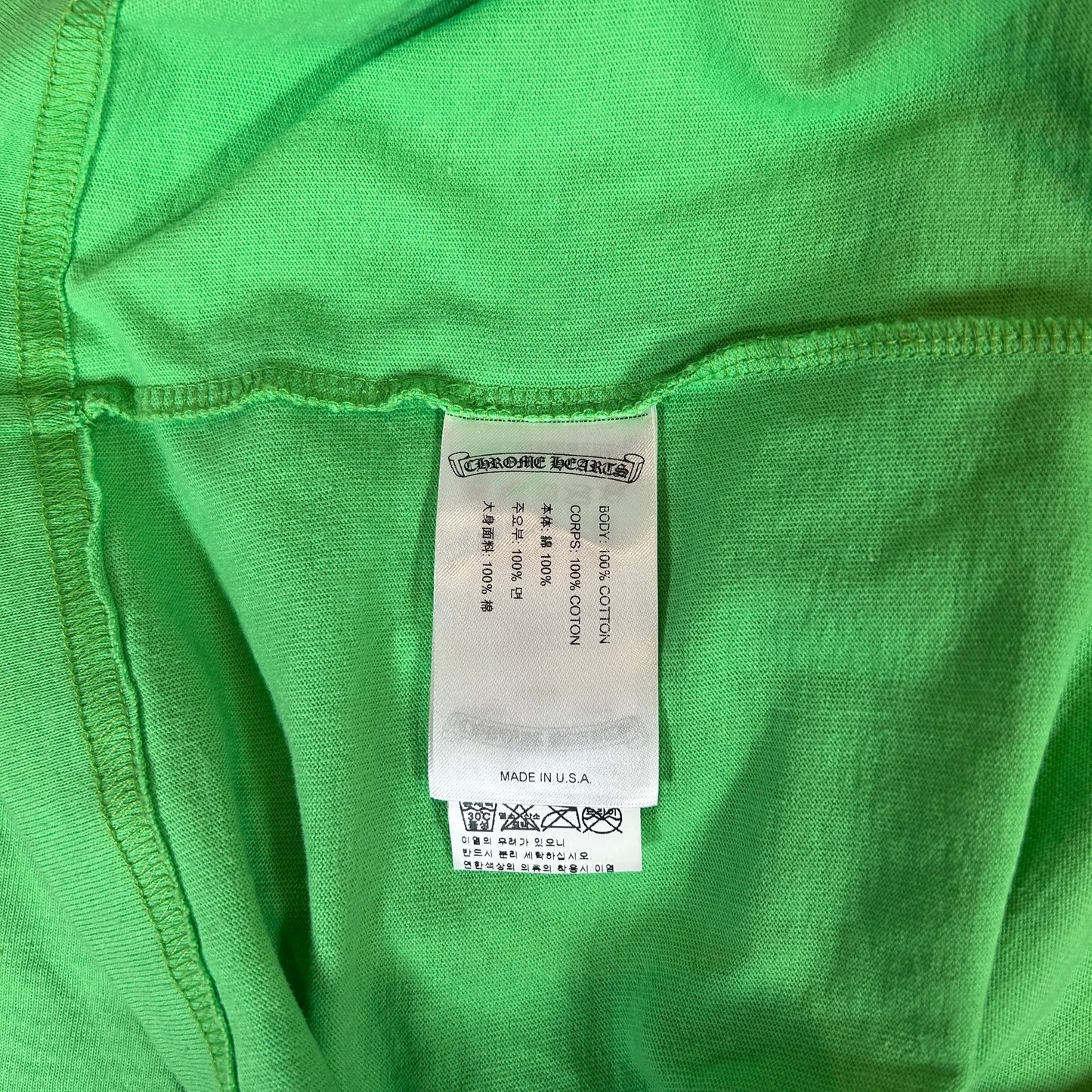 Chrome Hearts Matty Boy Sex Records T-shirt Green [USED] - M (Used2)