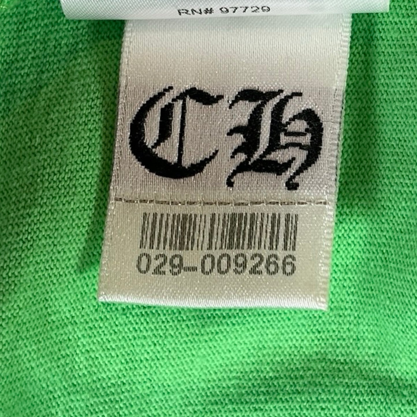 Chrome Hearts Matty Boy Sex Records T-shirt Green [USED] - M (Used2)