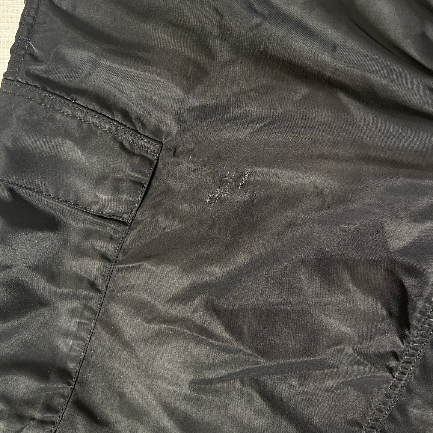 Supreme Nylon Cargo Pant (SS24) Black [USED] - 36 (Used)