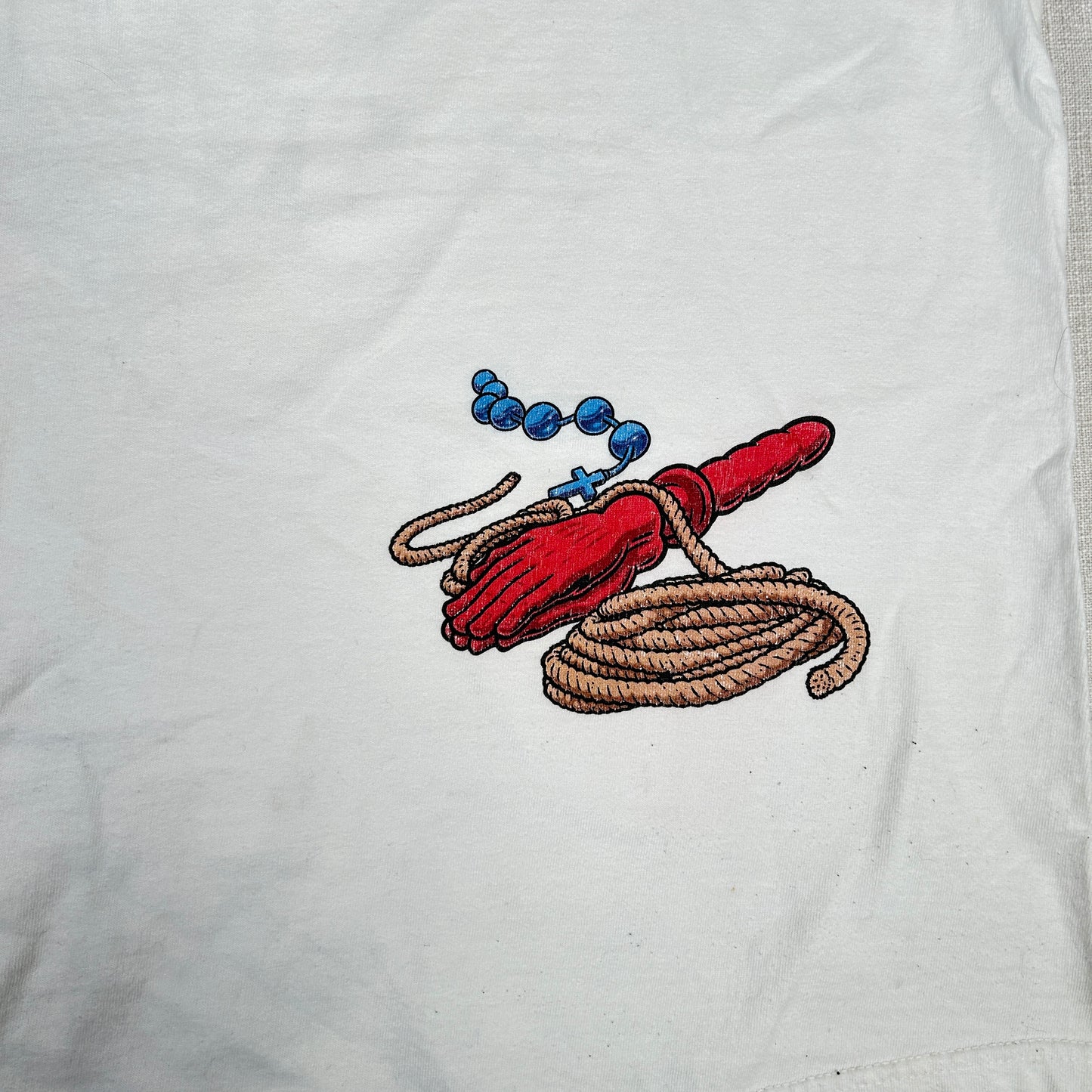 Supreme Nuns Tee White [USED] - M (Used)