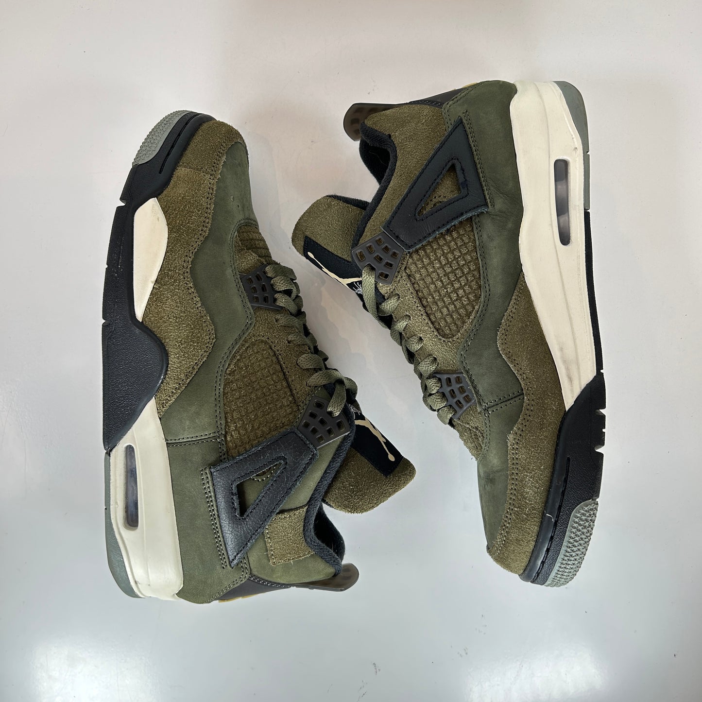 FB9927 200 Air Jordan 4 Craft Medium Olive [USED] - 10 M (Used)