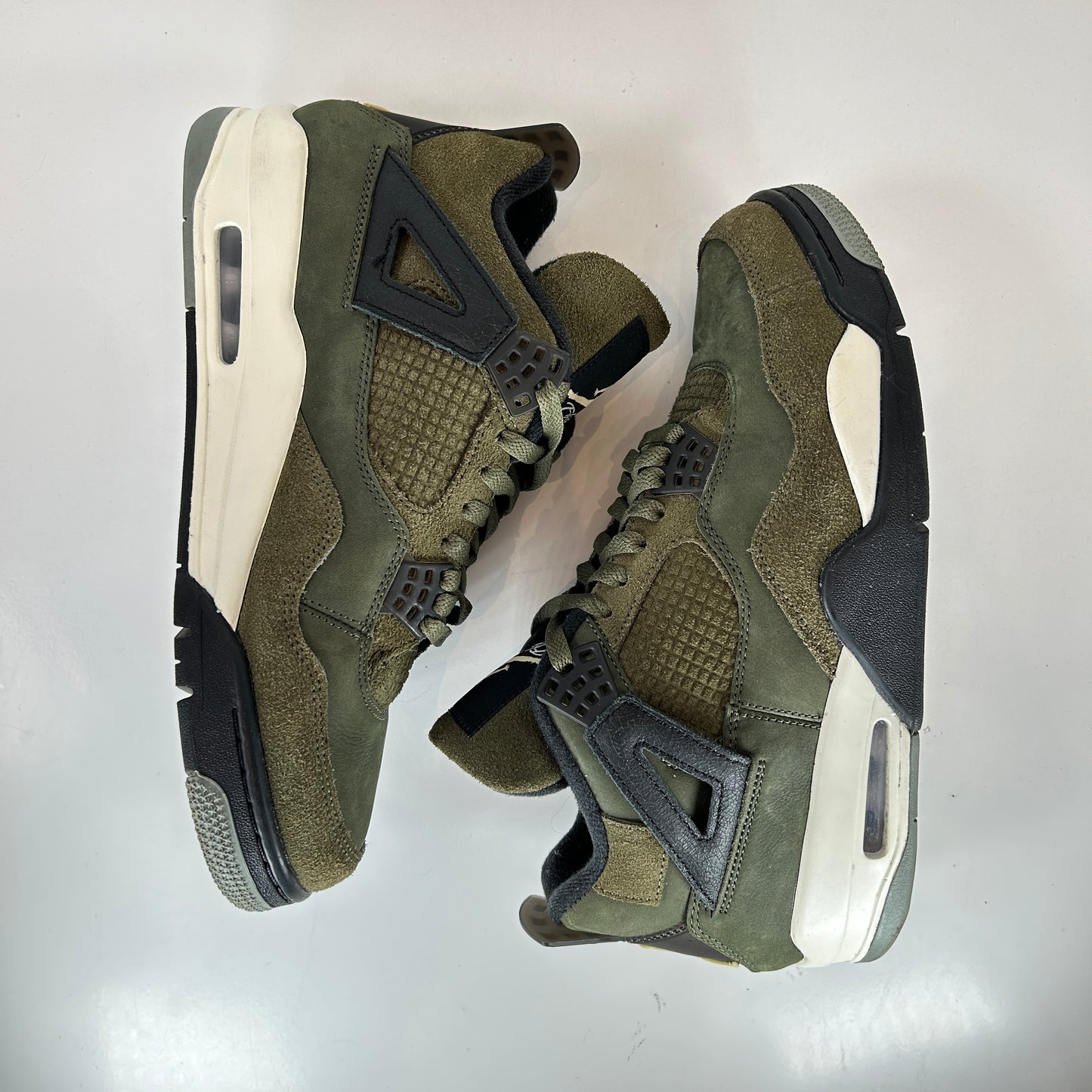 FB9927 200 Air Jordan 4 Craft Medium Olive [USED] - 10 M (Used)