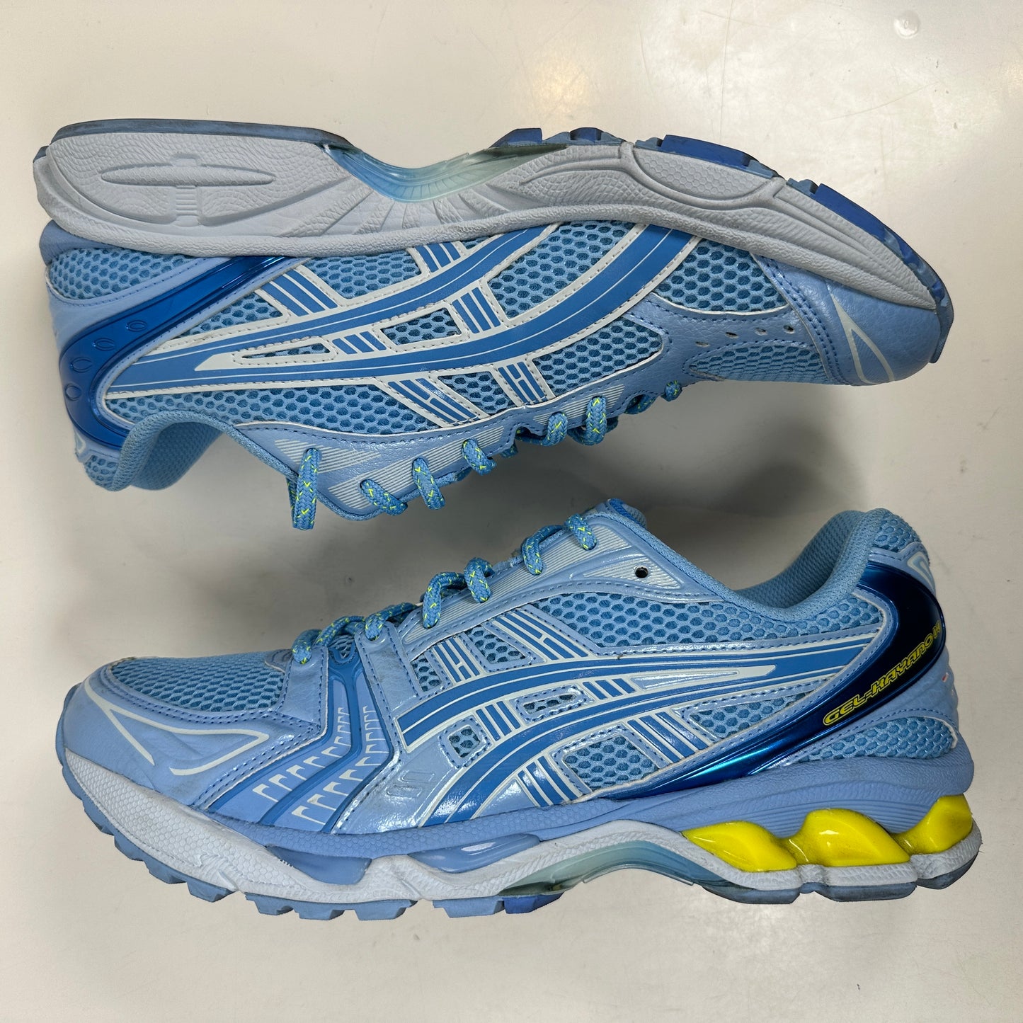 1201A514 400 ASICS Gel-Kayano 14 Ice Studios Blue [USED] - 9.5 M (Used)