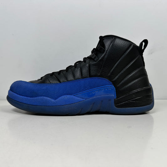 130690 014 Jordan 12 Retro Black Game Royal [USED] - 13 M (Used)