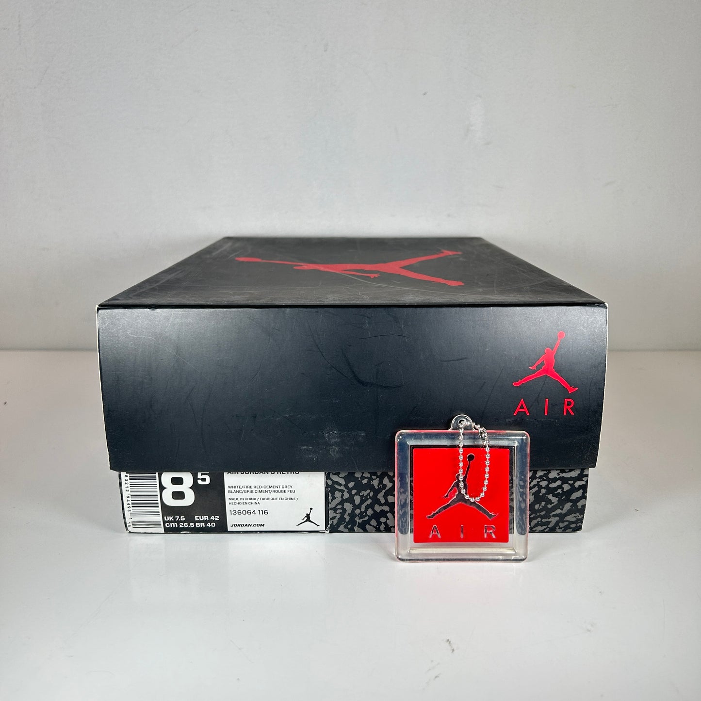 136064 116 Jordan 3 Retro Hall of Fame [USED] - 8.5 M (Used)