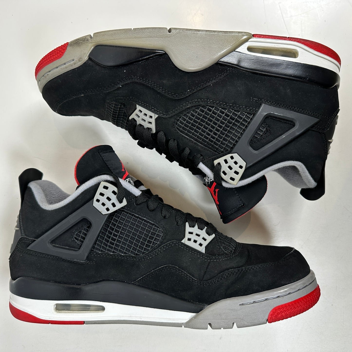 308497 060 Jordan 4 Bred (2019) [USED] - 11.5 M (Used) (No Box)