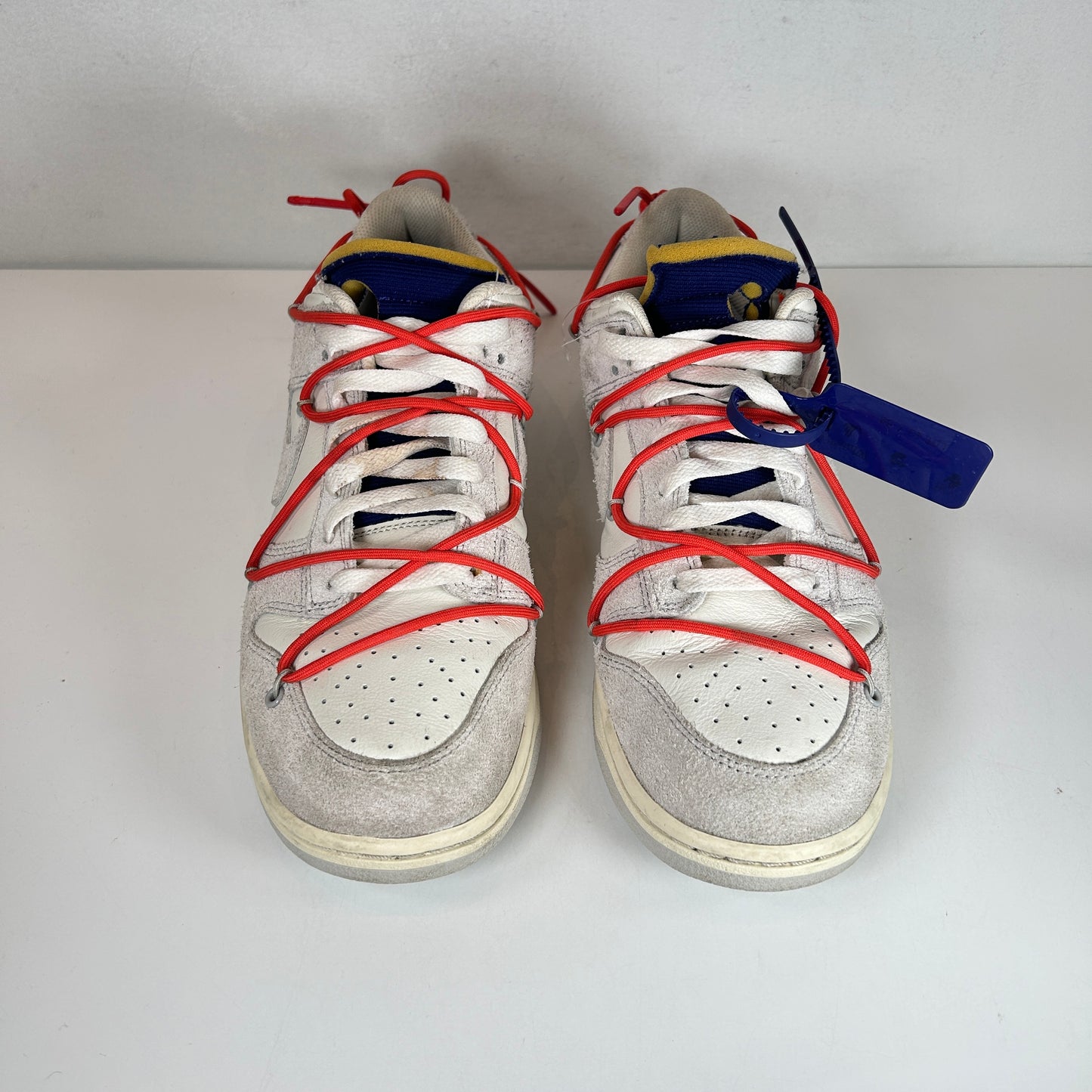 DJ0950 110 Nike Dunk Low Off-White Lot 13 - 11 M (Used)