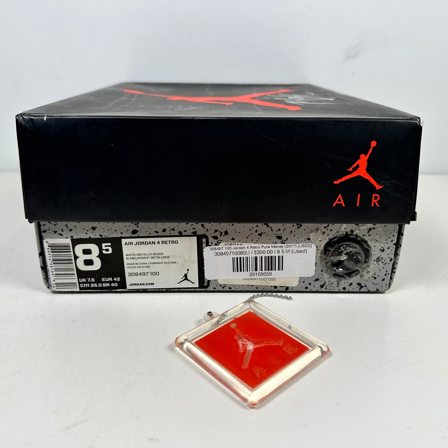 308497 100 Jordan 4 Retro Dinero puro (2017)