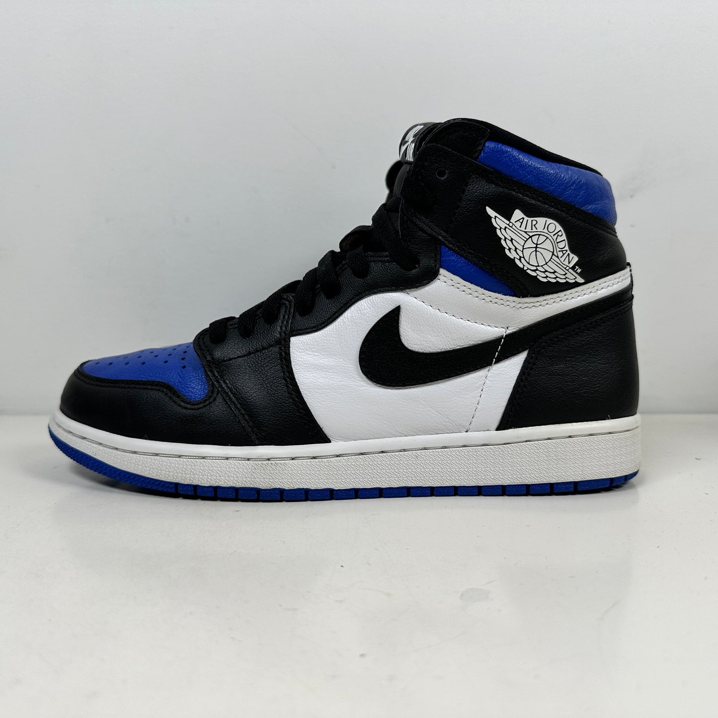 555088 041 Jordan 1 Royal Toe [USED] - 9 M (Used) (No Box)