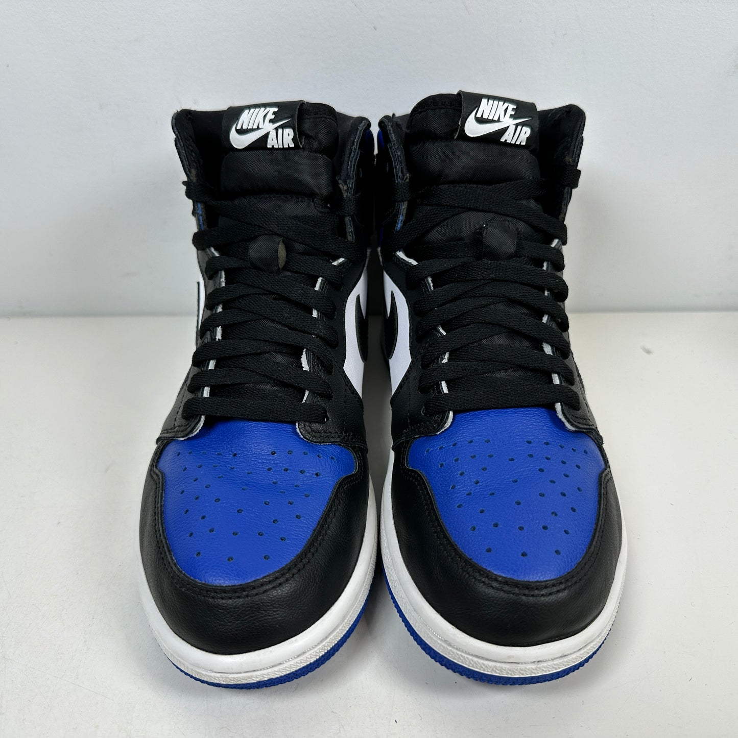 555088 041 Jordan 1 Royal Toe [USED] - 9 M (Used) (No Box)