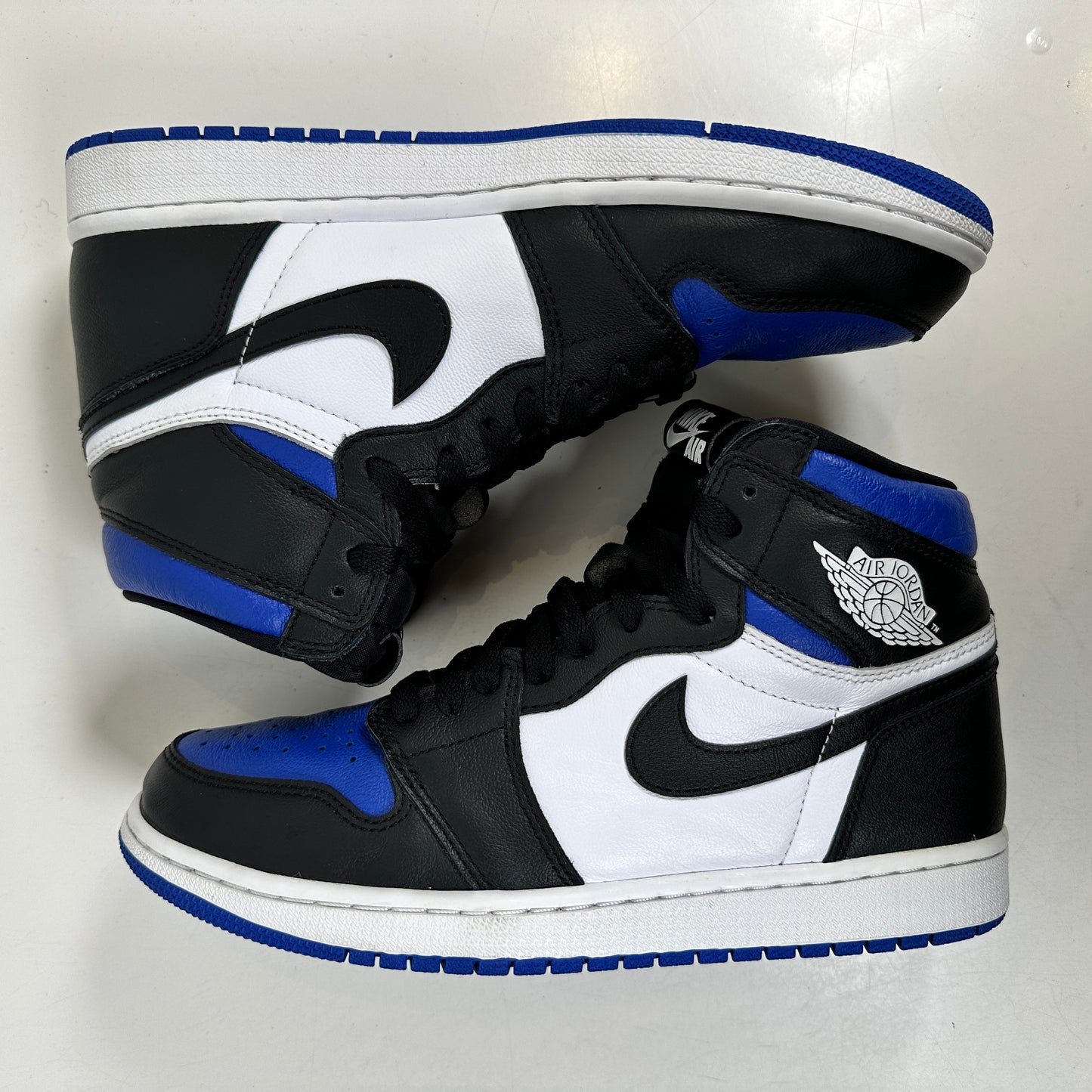 555088 041 Jordan 1 Royal Toe [USED] - 9 M (Used) (No Box)