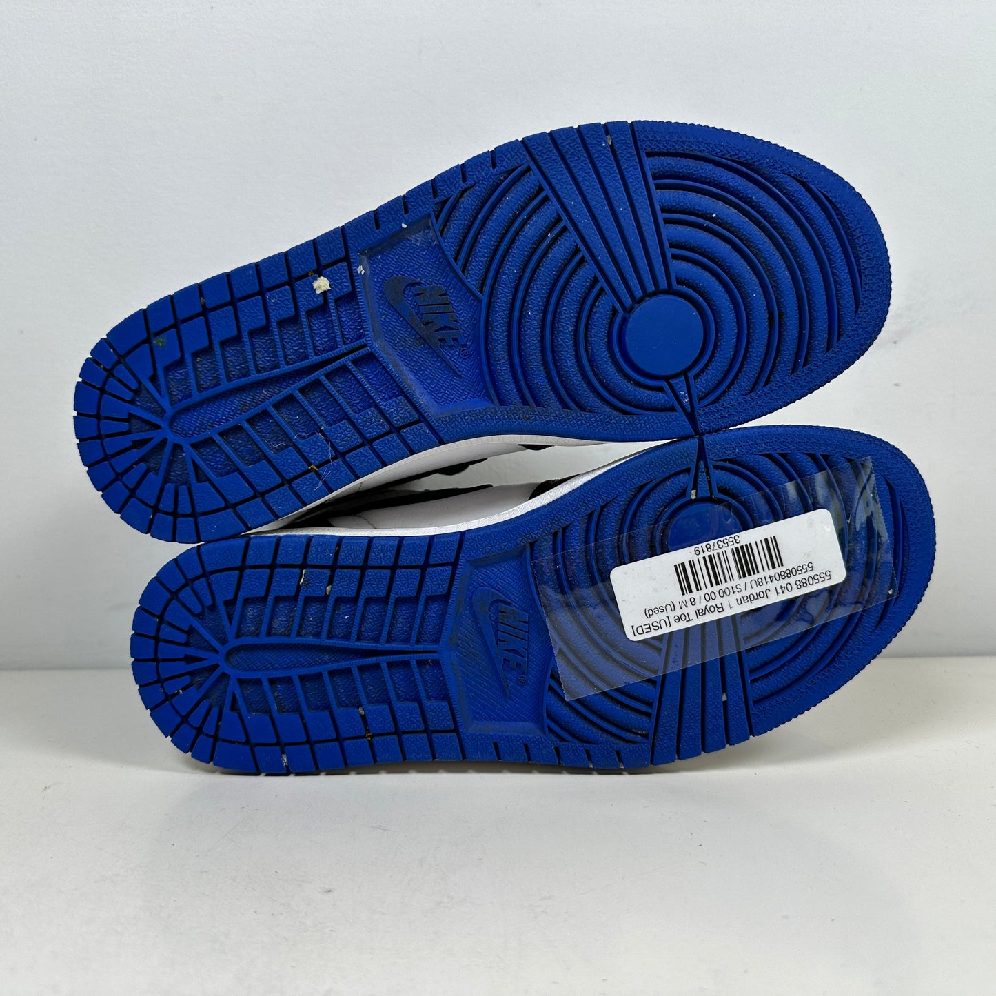 555088 041 Jordan 1 Royal Toe [USED] - 8 M (Used)