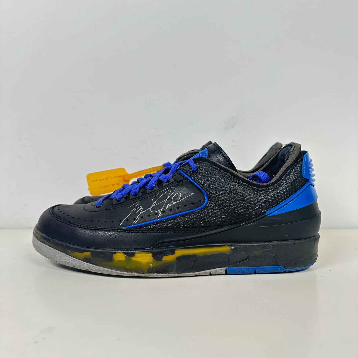 DJ4375 004 Jordan 2 Retro Low SP Off-White Black Blue [USED] - 10.5 M (Used) (No Box)