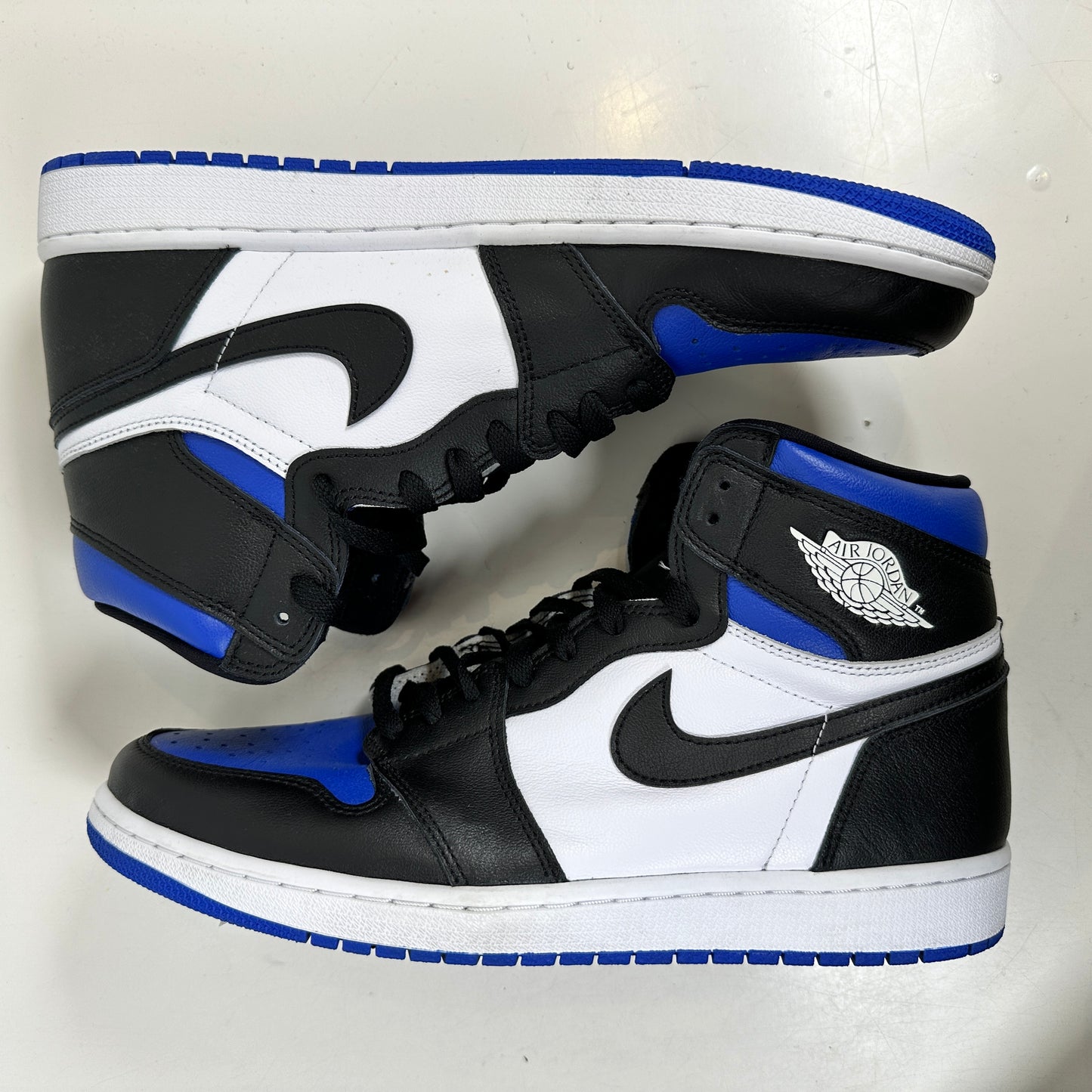 555088 041 Jordan 1 Royal Toe [USED] - 12 M (Used)