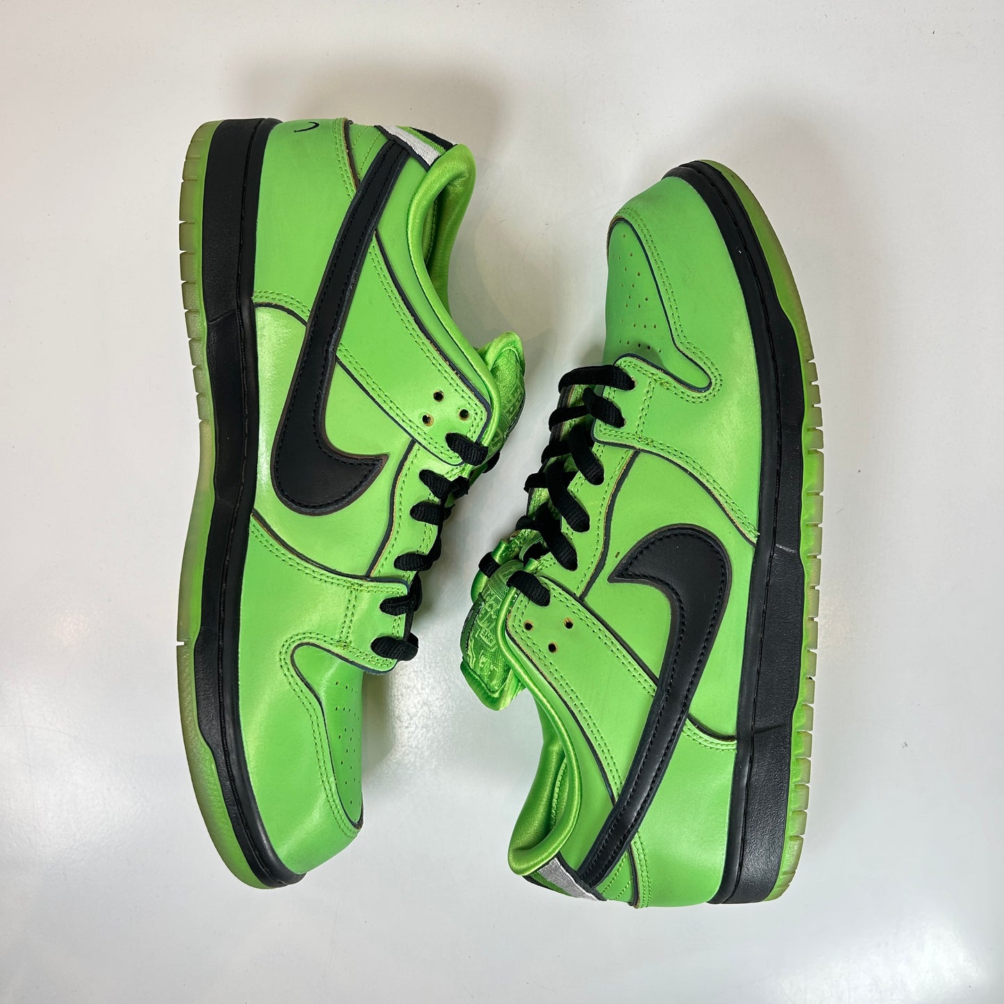 FZ8319 300 Nike SB Dunk Low The Powerpuff Girls Buttercup [USED] - 11 M (Used)