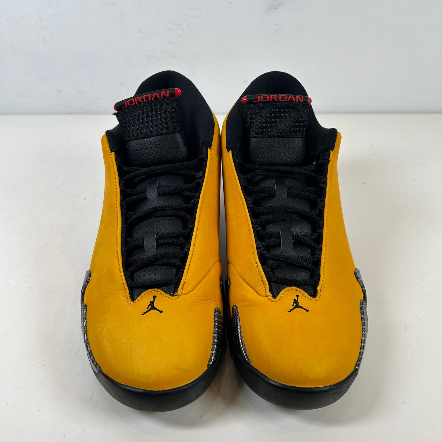 BQ3685 706 Jordan 14 Retro University Gold [USED] - 12 M (Used) (Replace Box)