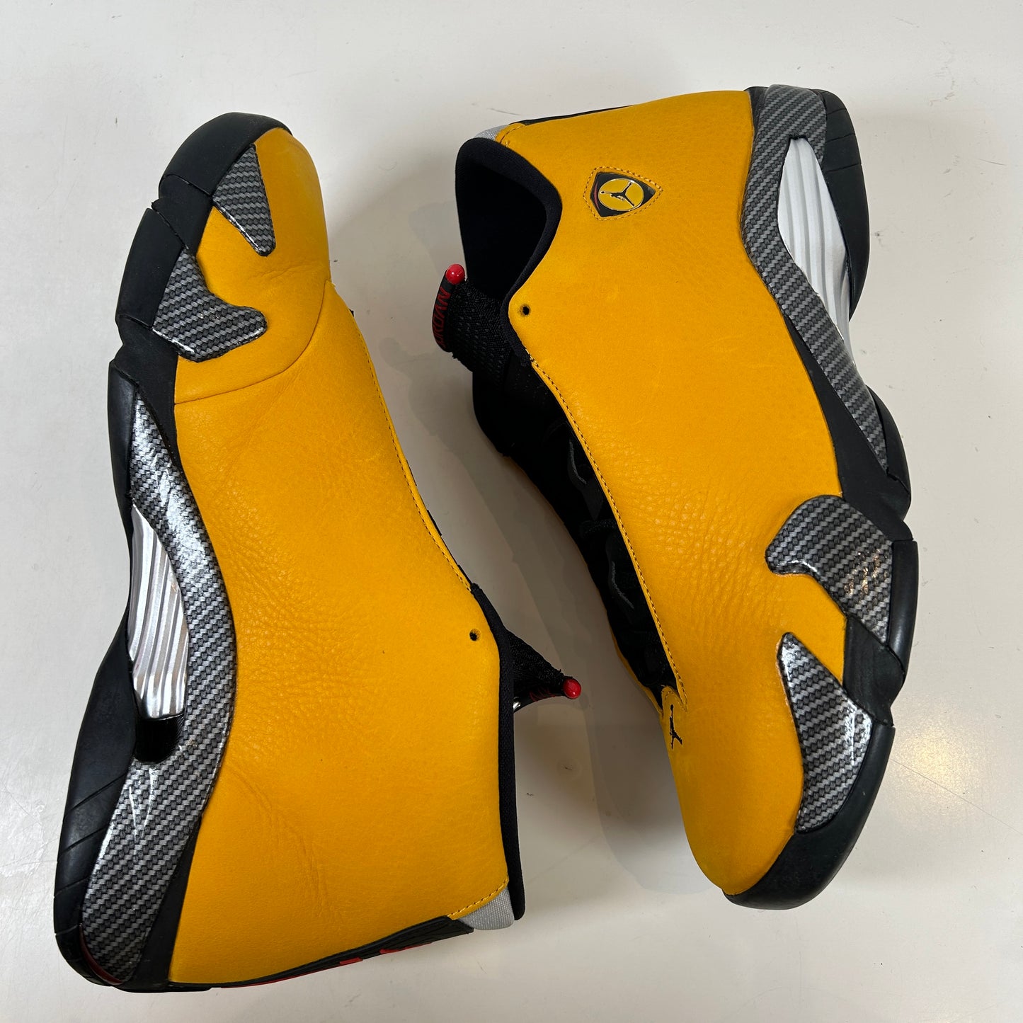 BQ3685 706 Jordan 14 Retro University Gold [USED] - 12 M (Used) (Replace Box)