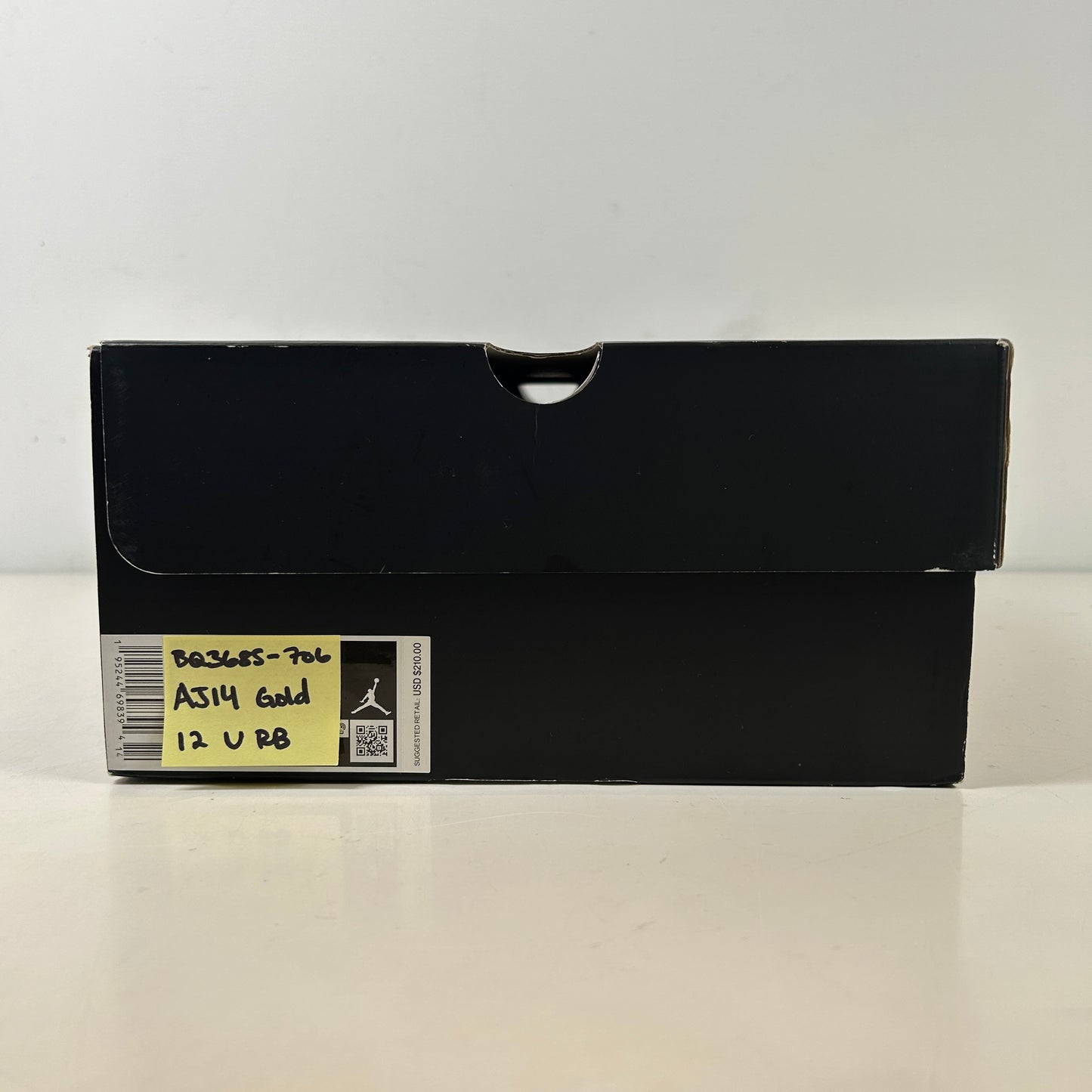 BQ3685 706 Jordan 14 Retro University Gold [USED] - 12 M (Used) (Replace Box)