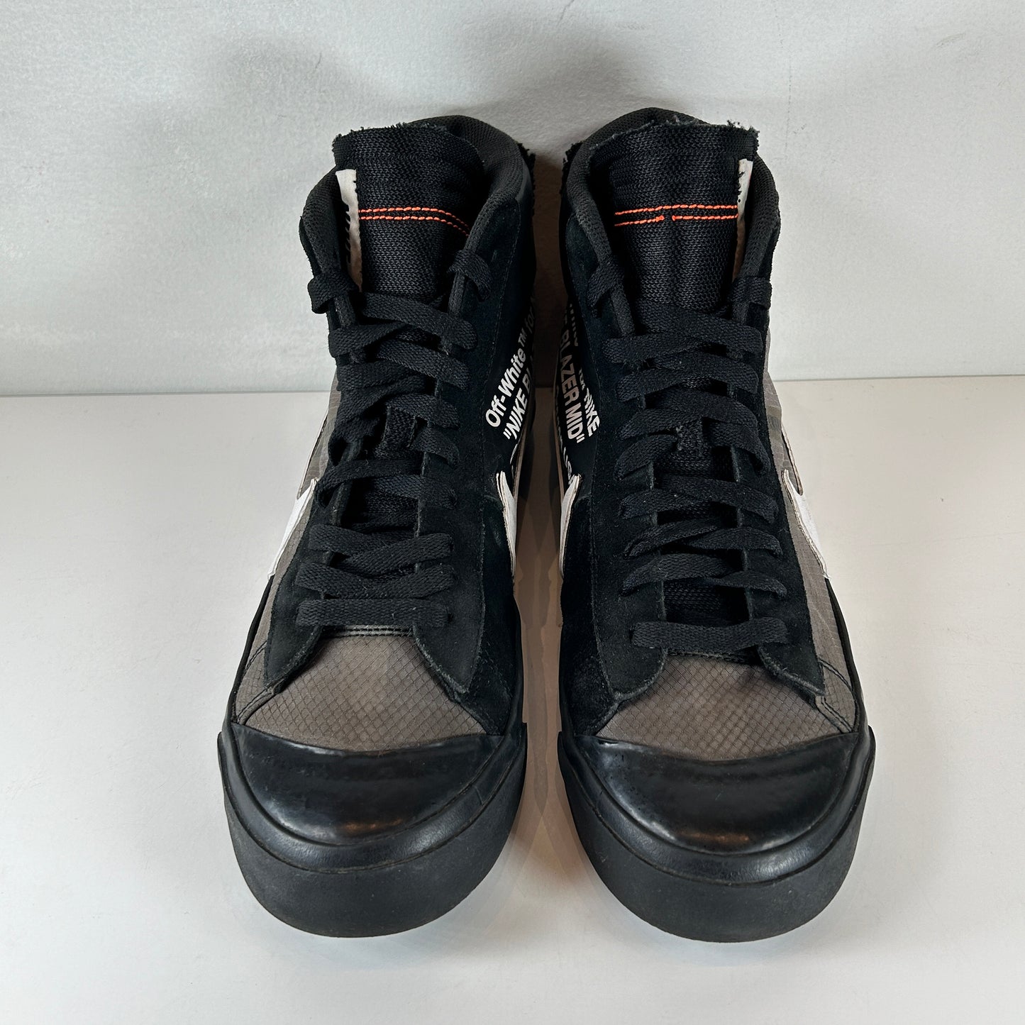 AA3832 001 Nike Blazer Off-White Black [USED] - 12 M (Used) (No Box) (Cut Tags)