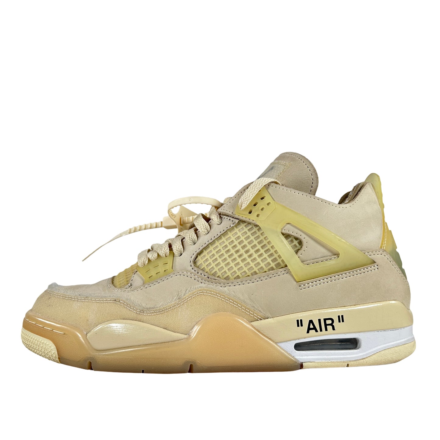 CV9388 100 Jordan 4 Retro Off-White Sail (Women's) [USED] - 10.5 W (Used5)