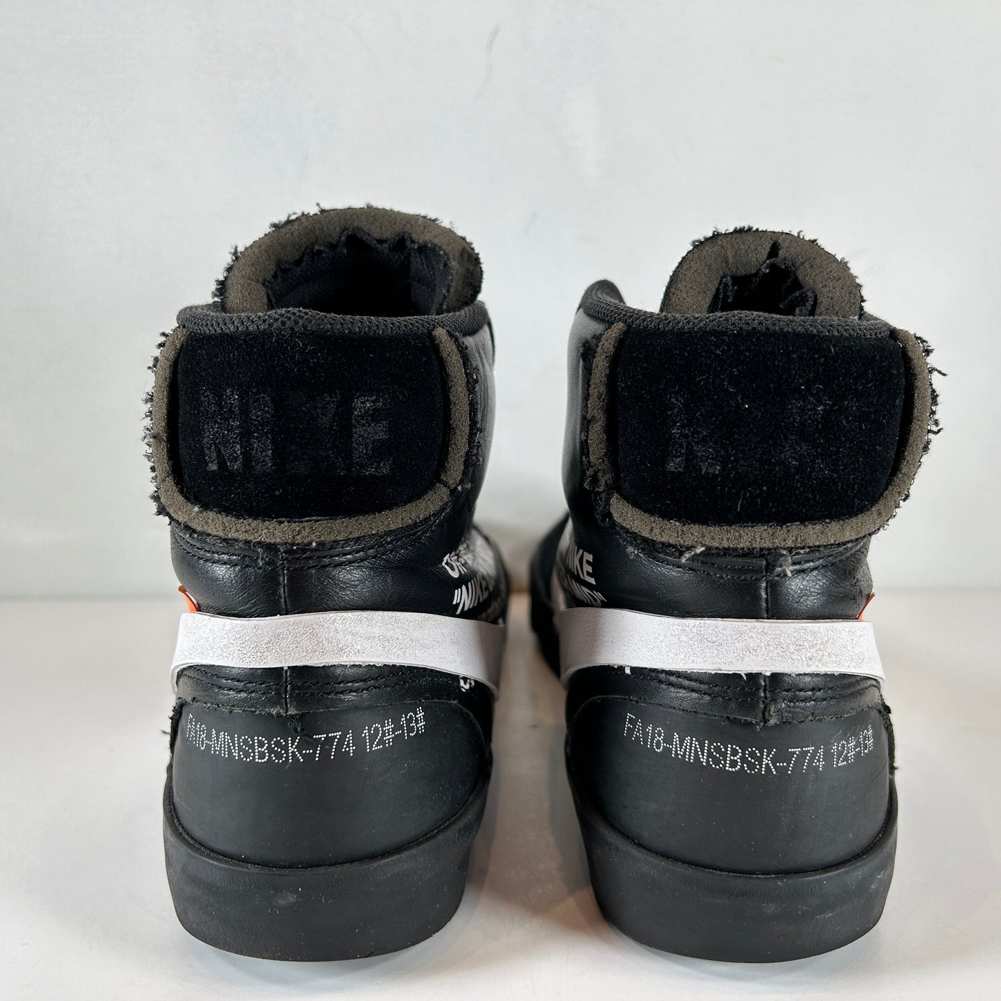 AA3832 001 Nike Blazer Off-White Black [USED] - 12 M (Used) (No Box) (Cut Tags)