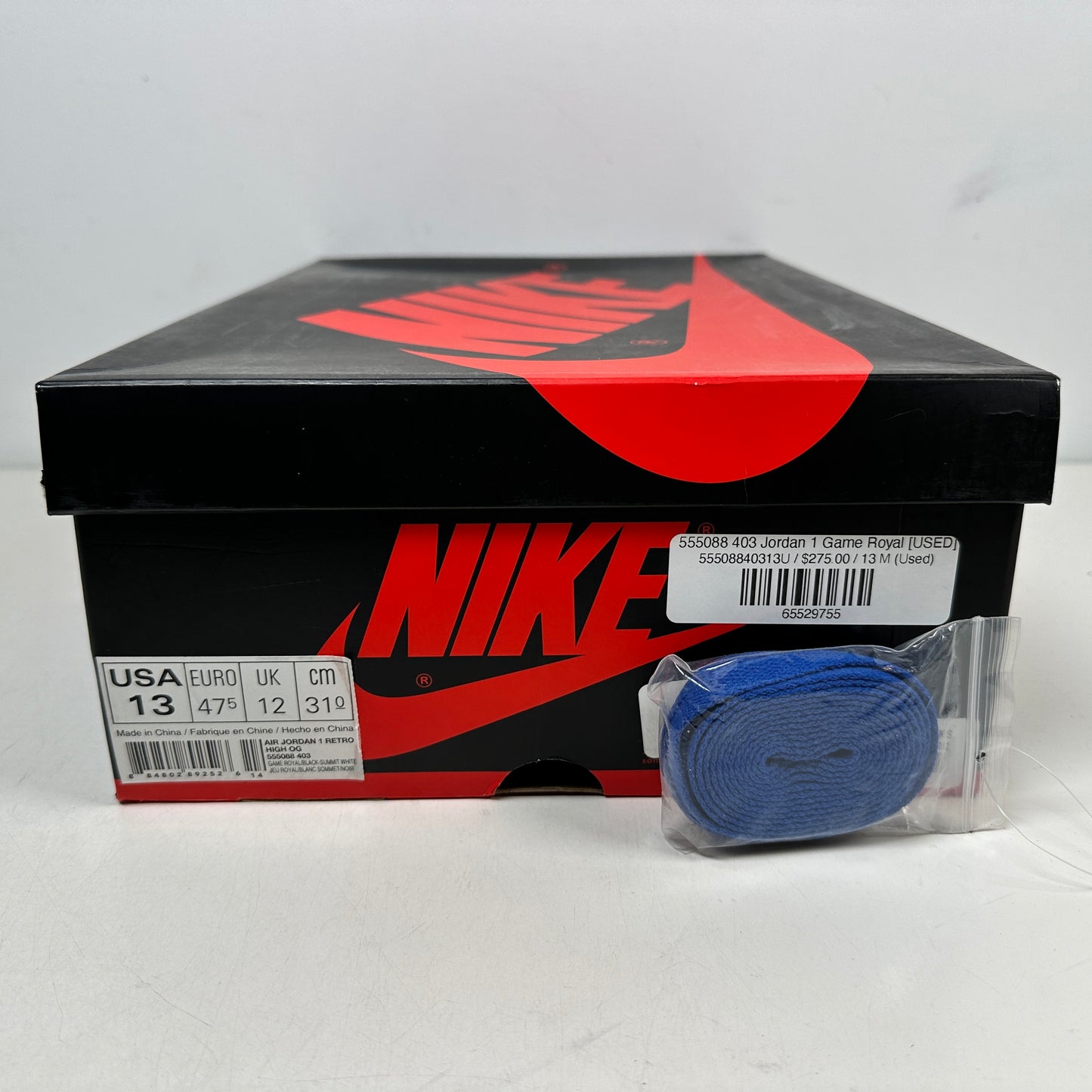 555088 403 Jordan 1 Game Royal [USED] - 13 M (Used)