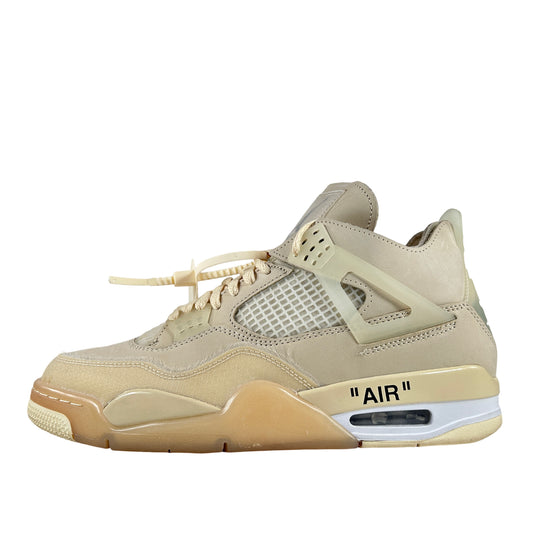 CV9388 100 Jordan 4 Retro Off-White Sail (Women's) [USED] - 10.5 W (Used6)