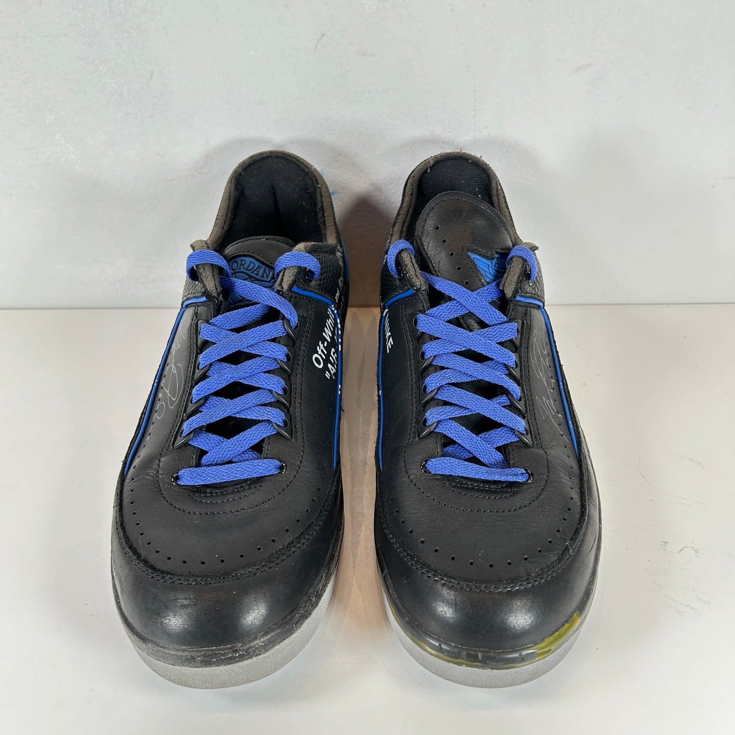 DJ4375 004 Jordan 2 Retro Low SP Off-White Black Blue [USED] - 11 M (Used) (No Box)