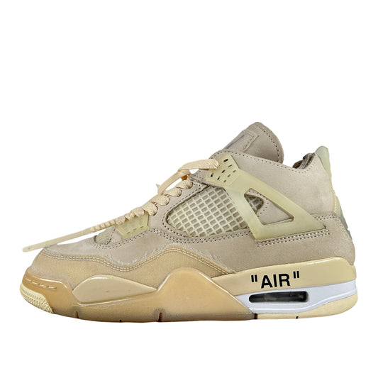 CV9388 100 Jordan 4 Retro Off-White Sail (Women's) [USED] - 6.5 W (Used2)