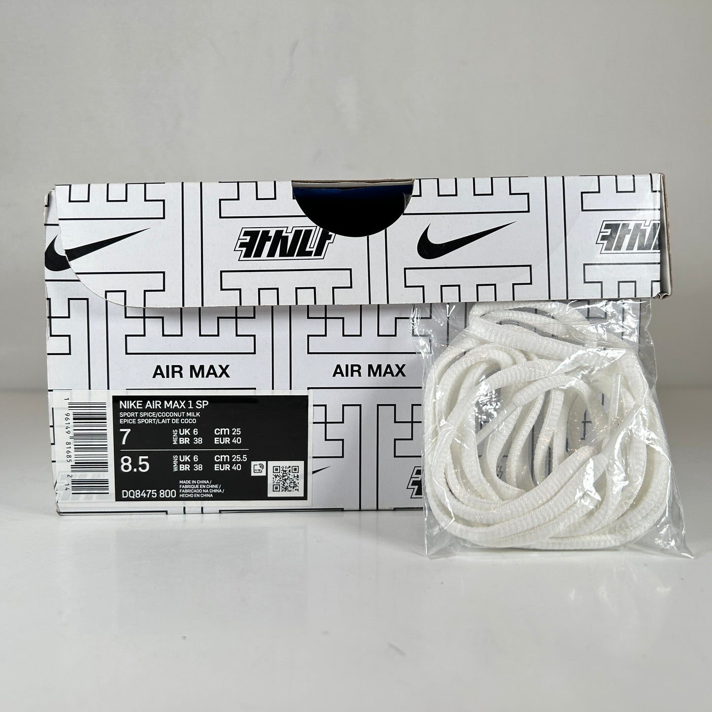 DQ8475 800 Nike Air Max 1 Kasina Won-Ang Orange [USED] - 7 M (Used)