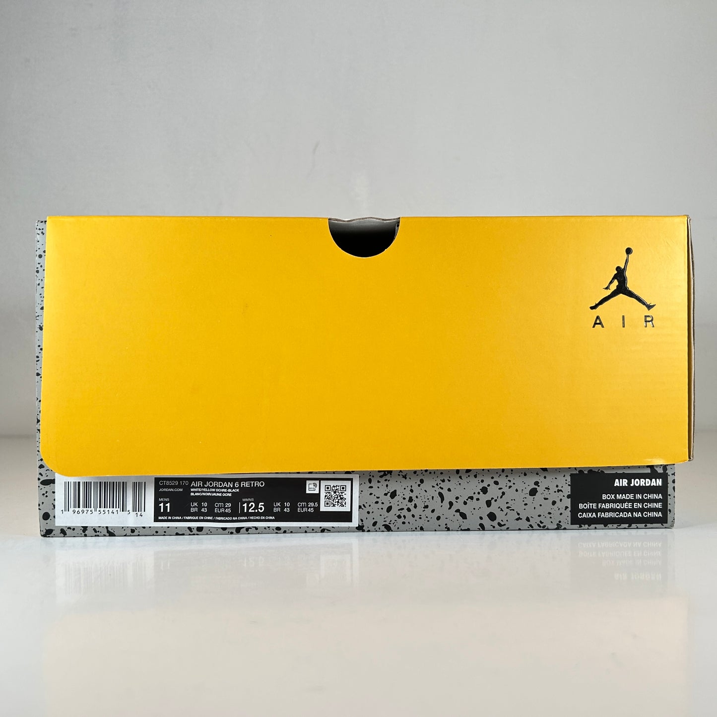 CT8529 170 Jordan 6 Retro Yellow Ochre [USED] - 11 M (Used)