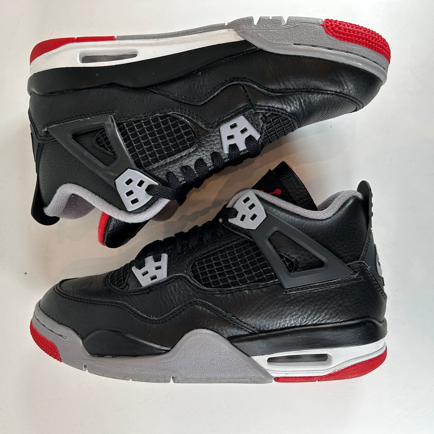 FQ8213 006 Jordan 4 Retro Bred Reimagined (GS) [USED] - 5 Y (Used)