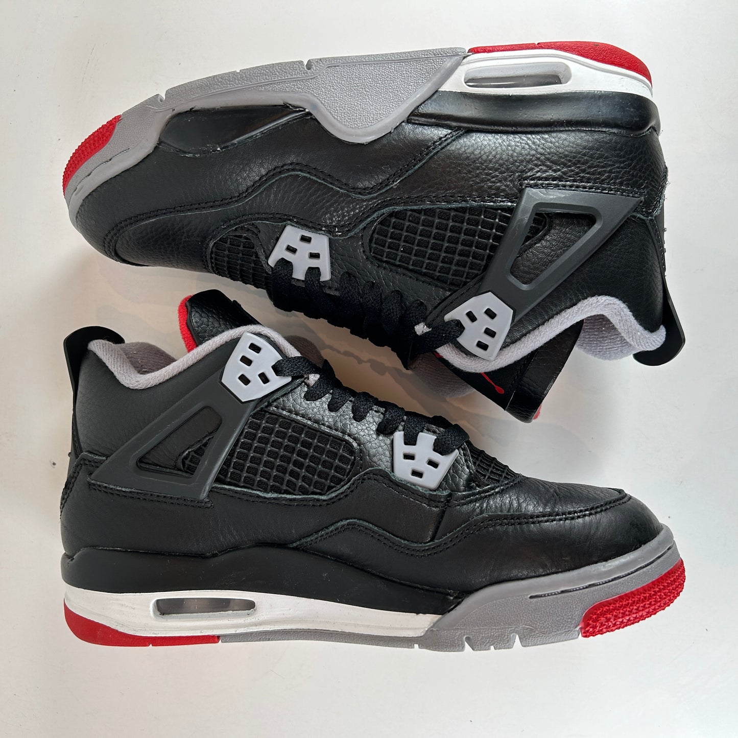 FQ8213 006 Jordan 4 Retro Bred Reimagined (GS) [USED] - 5 Y (Used)