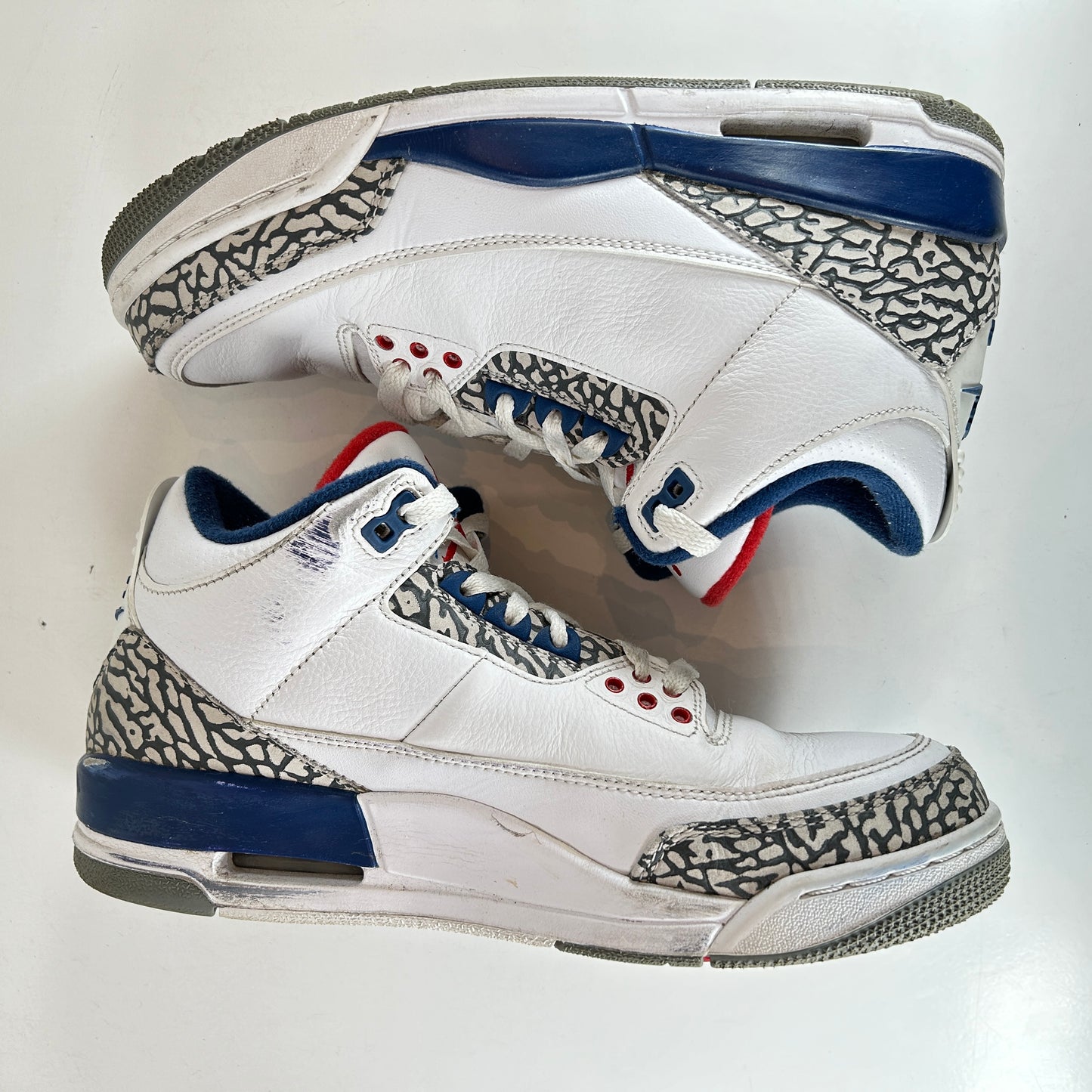 854262 106 Jordan 3 Retro Azul verdadero (2016)