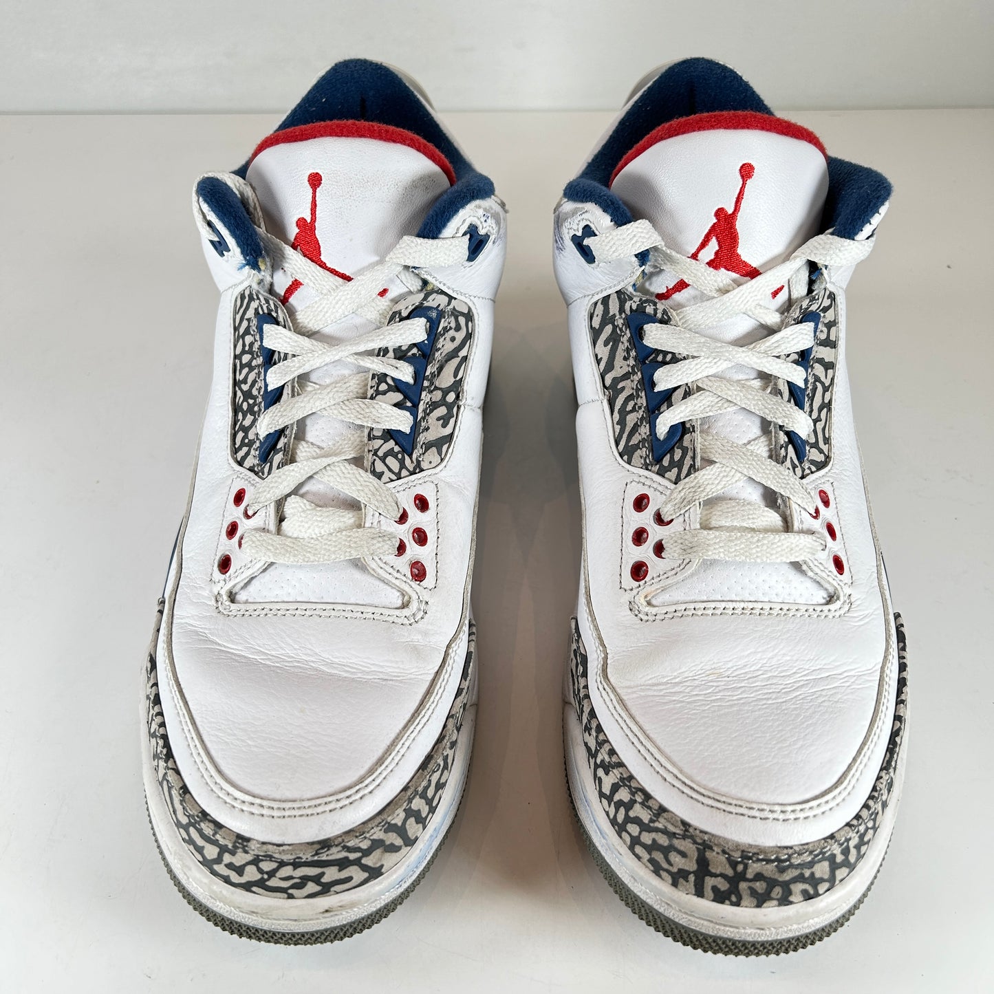 854262 106 Jordan 3 Retro True Blue (2016) [USED] - 8.5 M (Used)