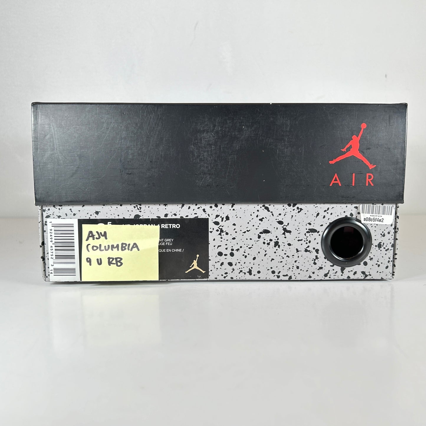 314254 107 Jordan 4 Retro Columbia (2015) [USED] - 9 M (Used) (Replace Box)