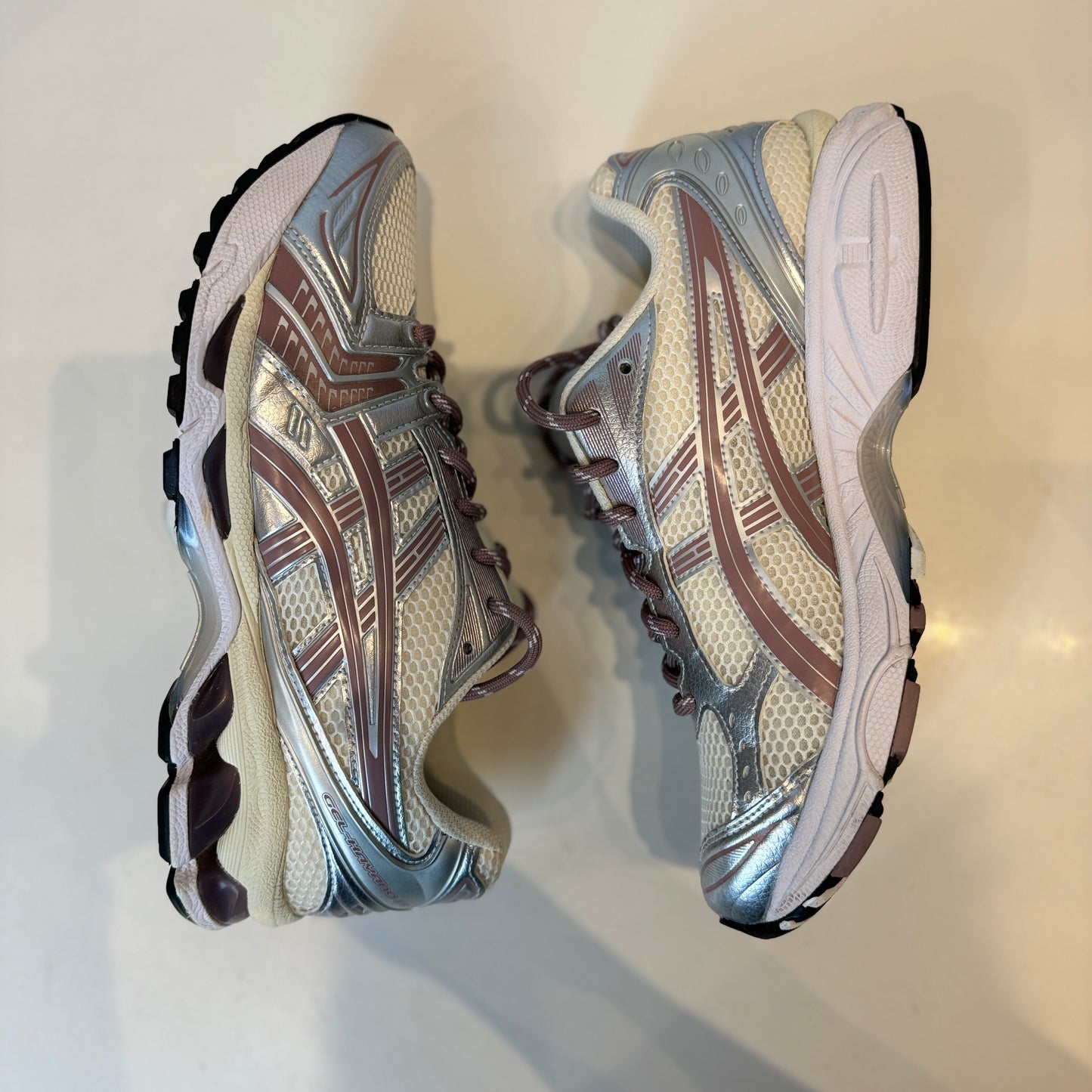 1201A954 101 ASICS Gel-Kayano 14 Kith Cream Antler [USED] - 8.5 M (Used)