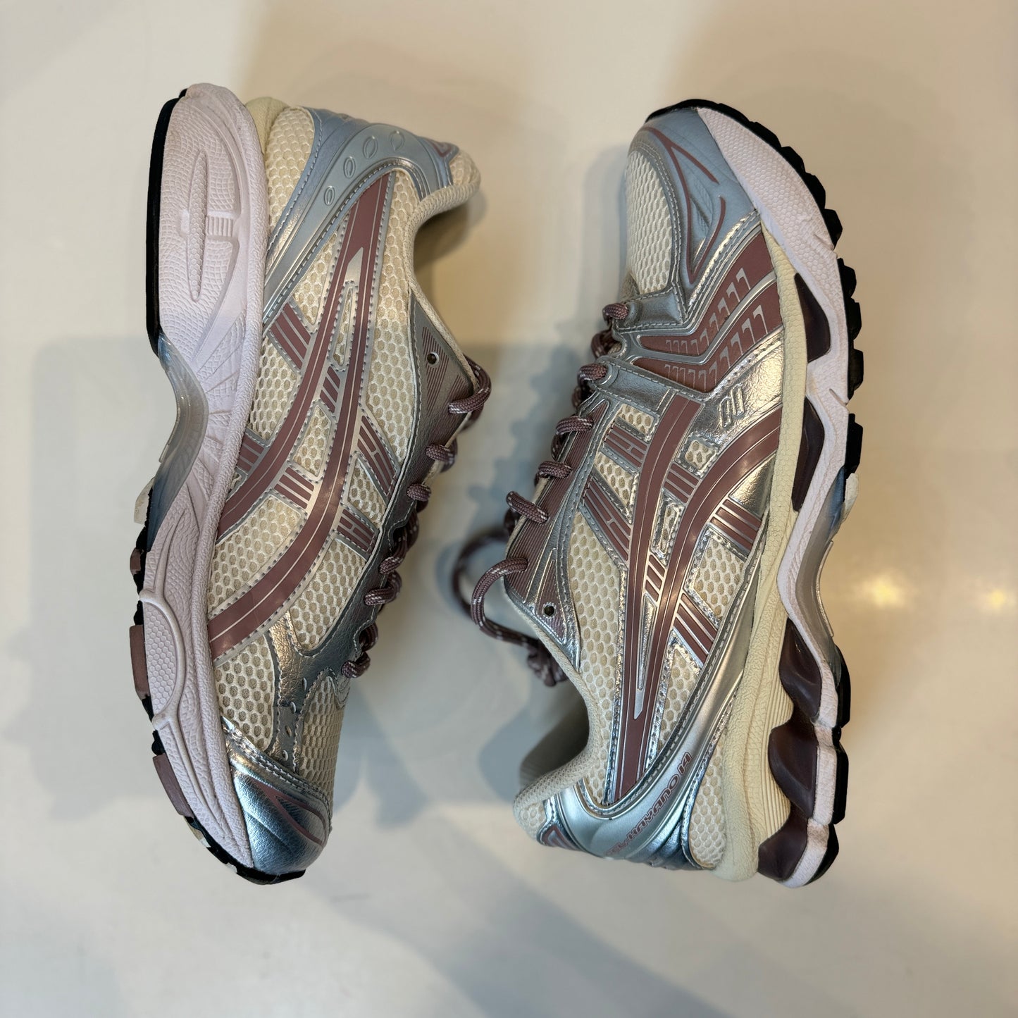 1201A954 101 ASICS Gel-Kayano 14 Kith Cream Antler [USED] - 8.5 M (Used)