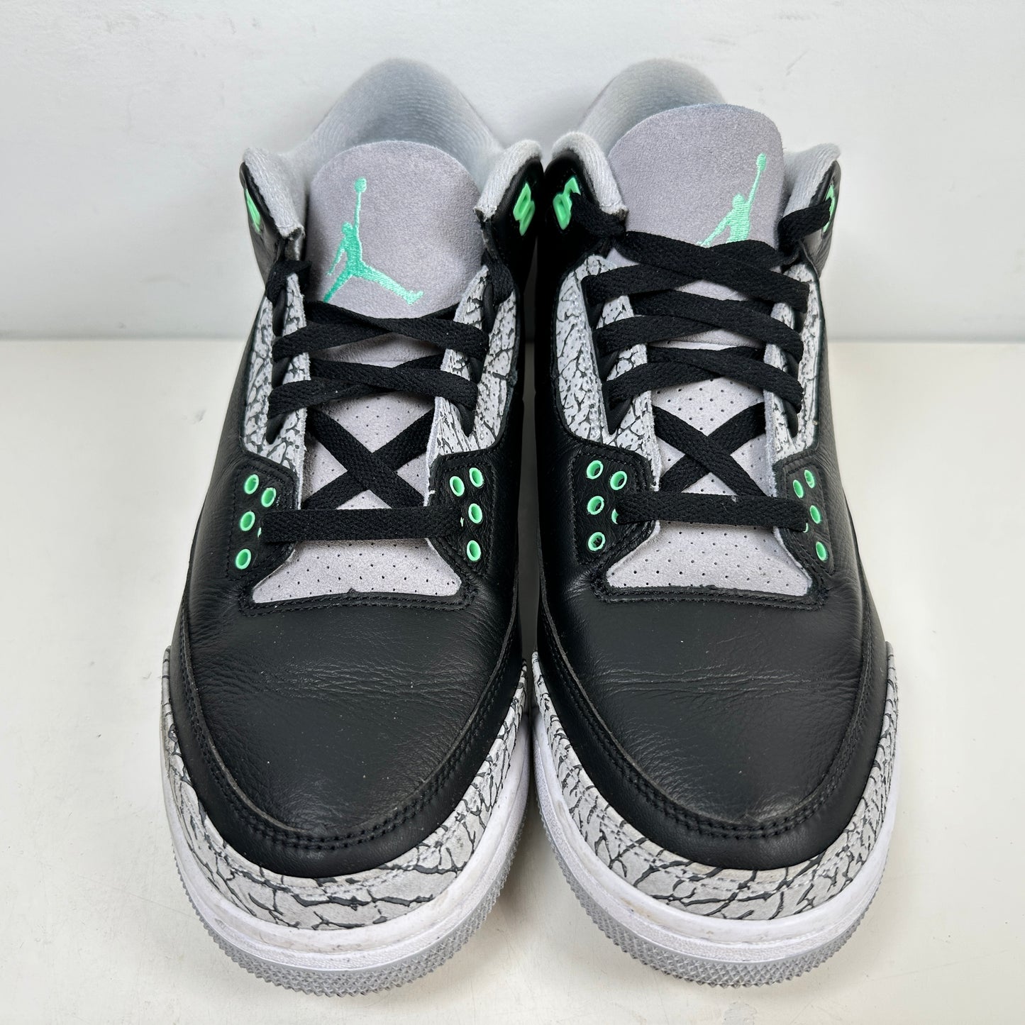 CT8532 031 Jordan 3 Retro Green Glow [USED] - 11 M (Used)