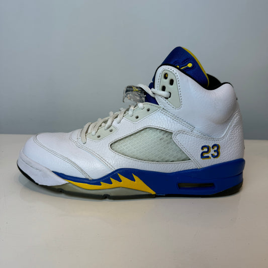 136027 189 Jordan 5 Retro Laney (2013) [USED] - 9 M (Used)