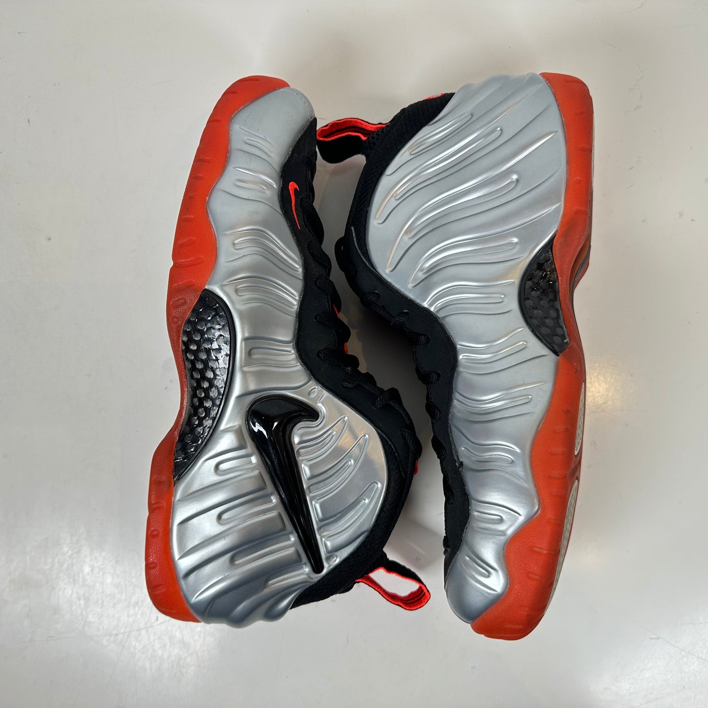 624041 016 Nike Air Foamposite Pro Bright Crimson [USED] - 11 M (Used) (No Box)