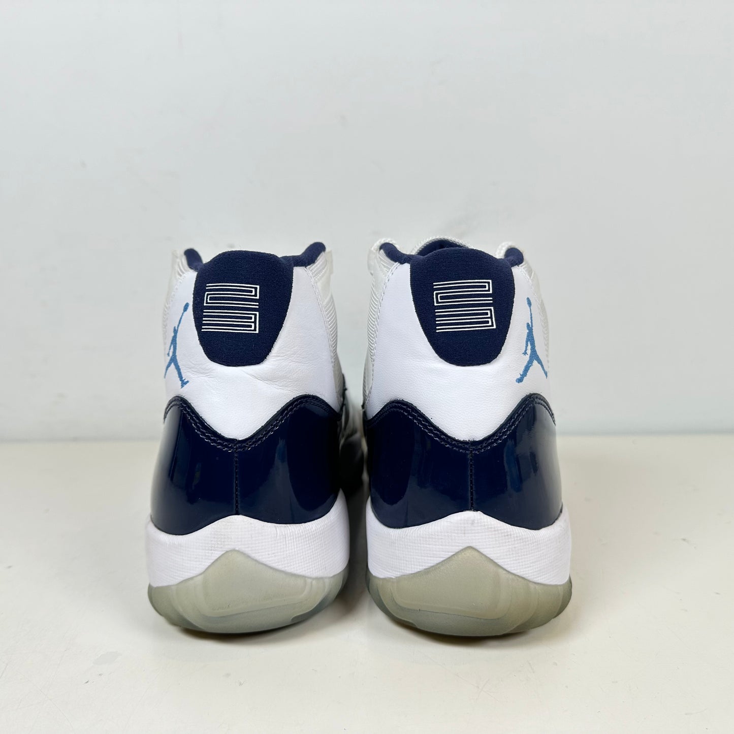 378037 123 Jordan 11 UNC Win Like 82 [USED] - 11 M (Used) (No Box)
