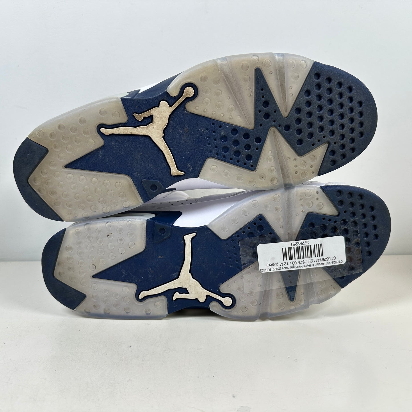 CT8529 141 Jordan 6 Retro Midnight Navy (2022) [USED] - 12 M (Used)