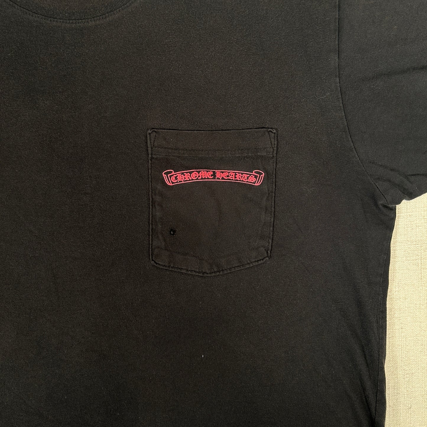 Chrome Hearts Hollywood T-Shirt Black/Pink [USED] - L (Used)