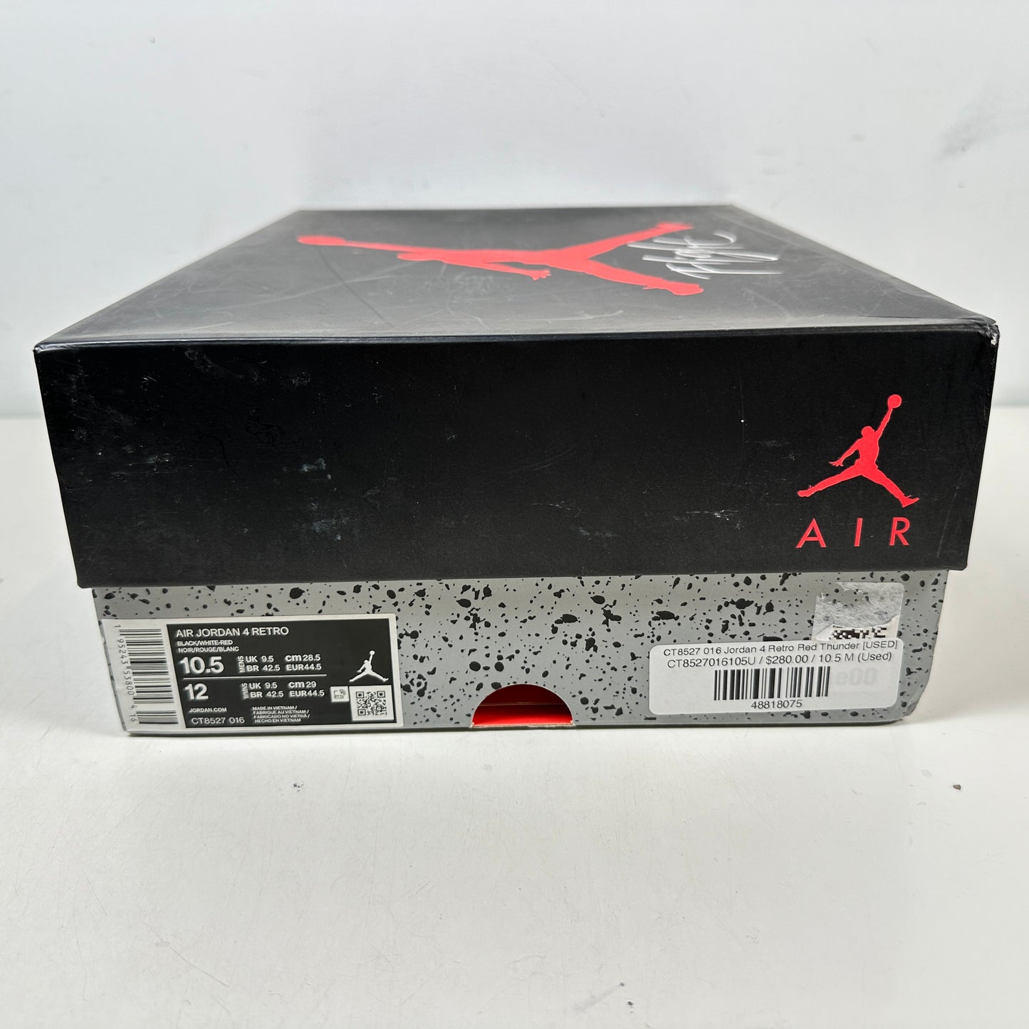 CT8527 016 Jordan 4 Retro Rojo Trueno