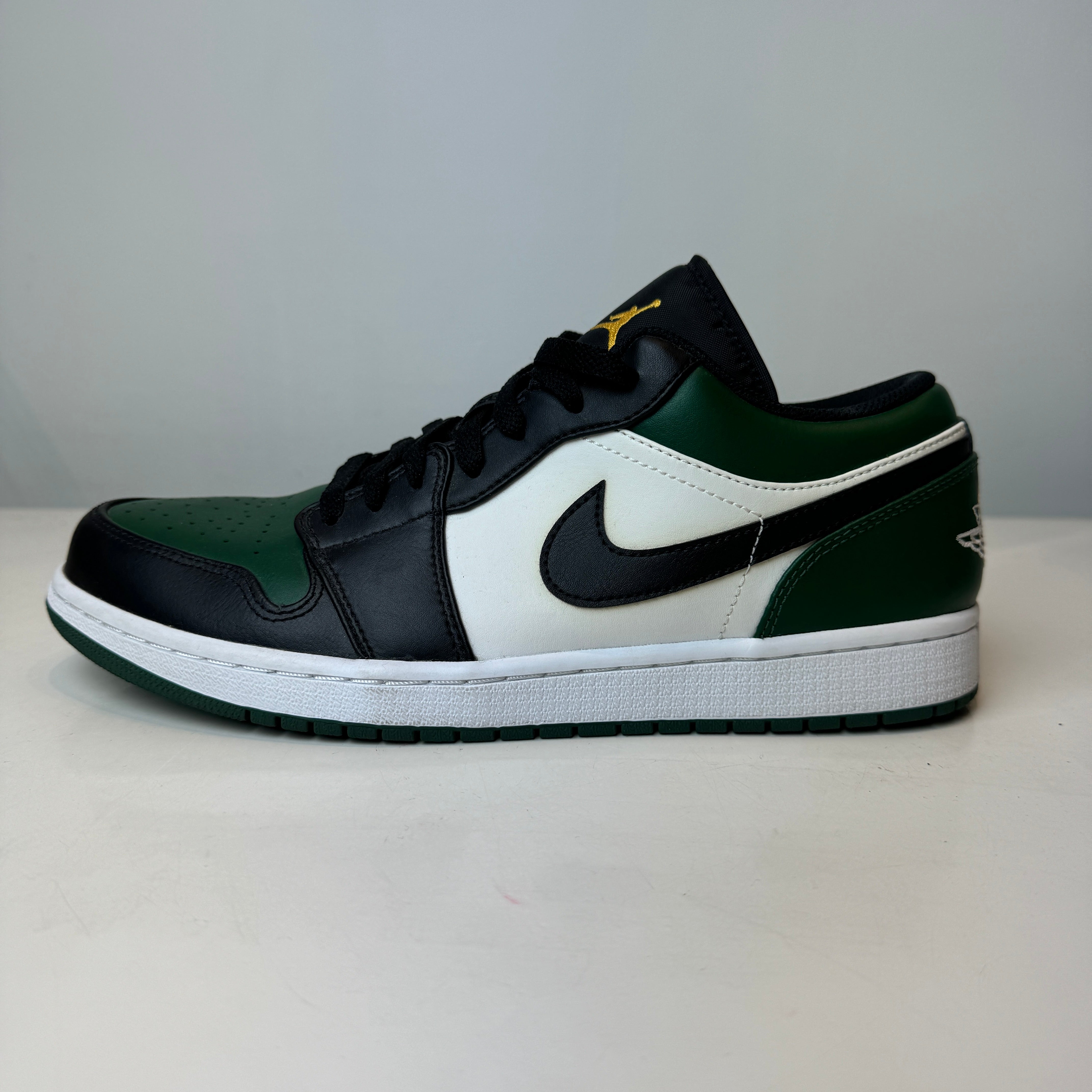 553558 371 Jordan 1 Low Green Toe [USED] - 10.5 M (Used) (No Box ...