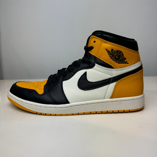 555088 711 Jordan 1 Retro High OG Yellow Toe [USED] - 12 M (Used)