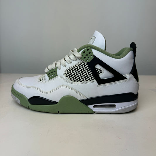 AQ9129 103 Jordan 4 Retro Espuma de mar (W)